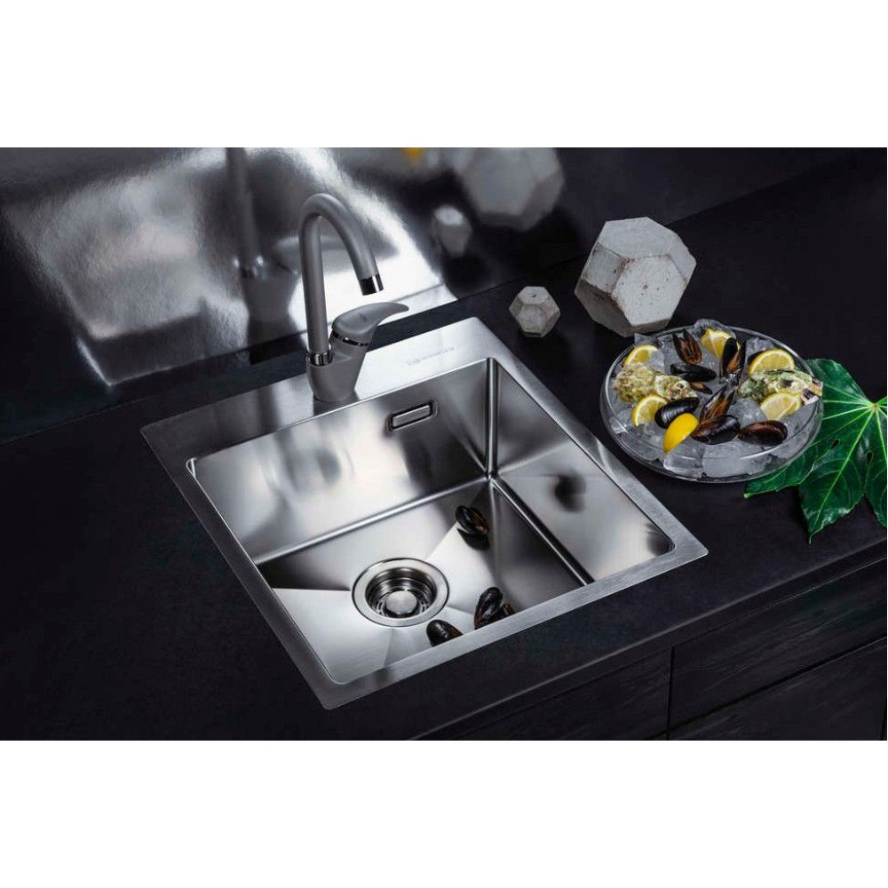 Мойка Akisame 46-LG нерж.сталь/светлое золото(арт.4973081)