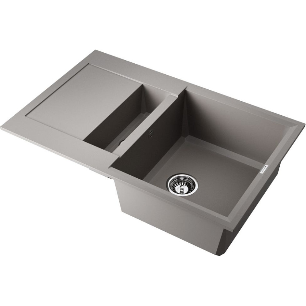 Кухонная мойка OMOIKIRI Sakaime 78-2-GR Tetogranit/leningrad grey