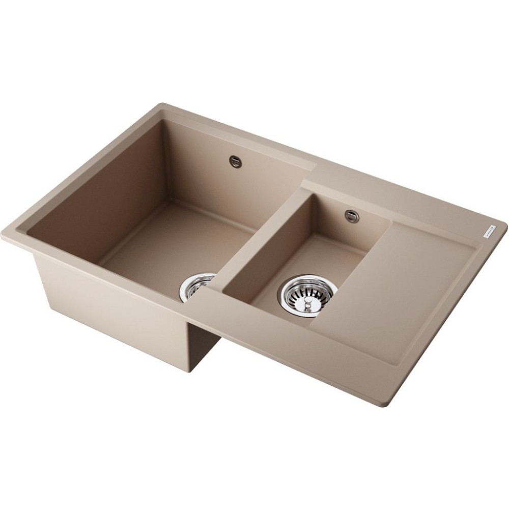 Мойка Daisen 78-2T-SA Tetogranit/бежевый(арт.4993536)