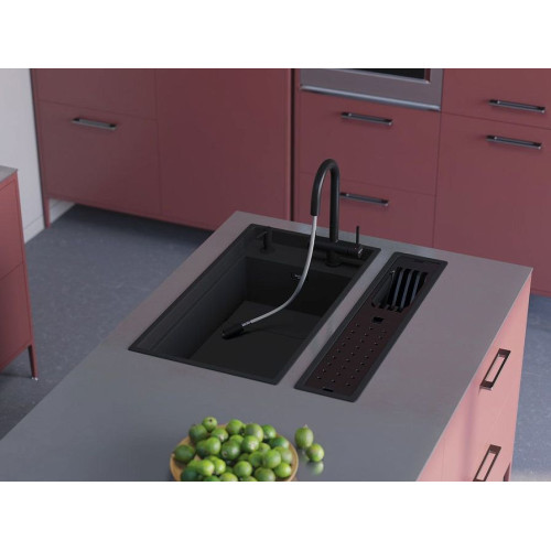 Мойка Kinaru PRO 86-U/I-GB Artceramic/графит(арт.4997027)