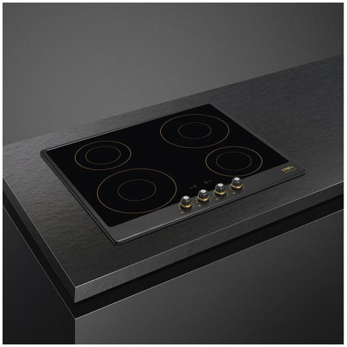 Индукционная стеклокерамич. панель Smeg SI764AOM