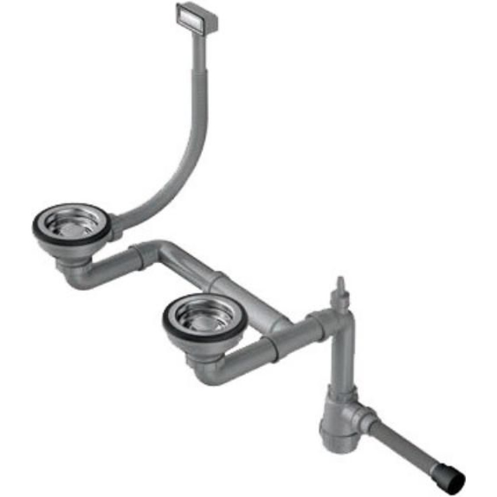 Арматура для полуторачашевых моек с одним переливом WK-1.5-IN (арт.4956485)