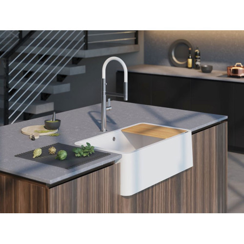 Кухонная мойка OMOIKIRI Tarento 83-U/I-WH(арт.4993177)