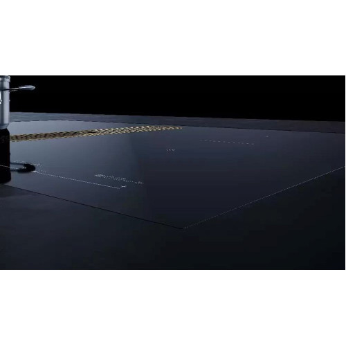 Индукционная стеклокерамич. панель Kuppersbusch KMI 8590.0 SR Silver Chrome