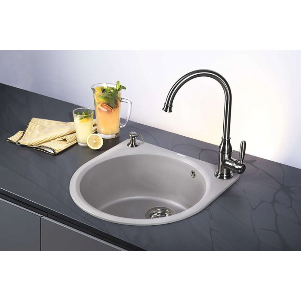 Мойка Akegata 51-GR Artgranit/leningrad grey(арт.4993756)