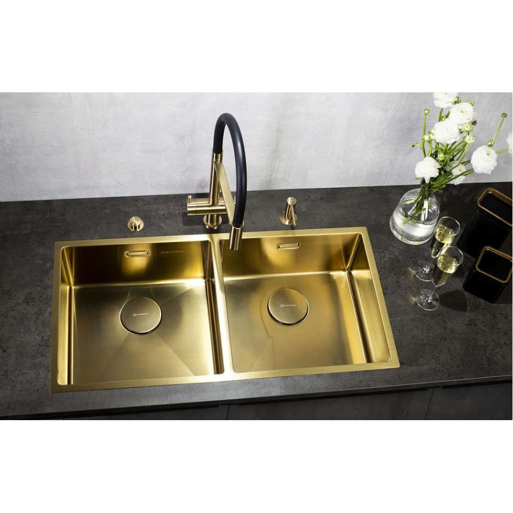 Кухонная мойка OMOIKIRI Taki 86-2-U/IF-IN(арт.4993791)