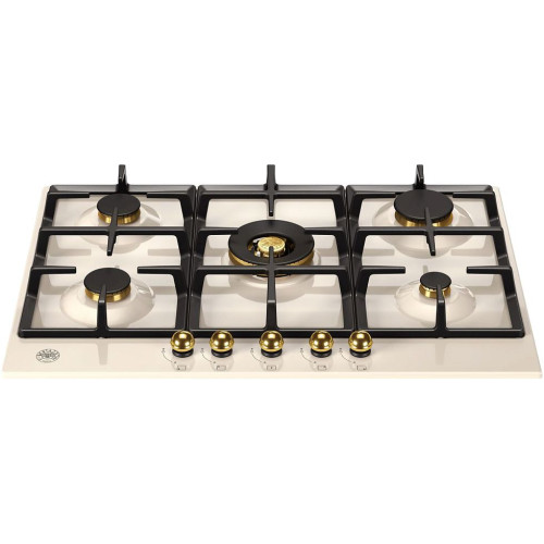 Газовая панель Bertazzoni P755CHERAG Слоновая кость, золотой