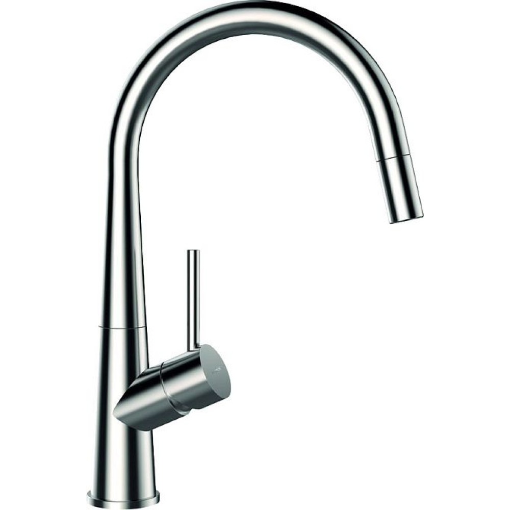 Смеситель SCHOCK Conos-D, выдвижной излив нерж.сталь