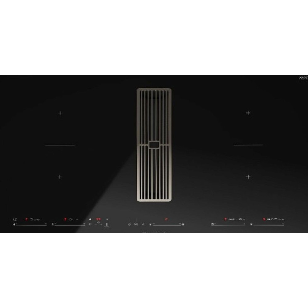 Индукционная стеклокерамич. панель Kuppersbusch KMI 8590.0 SR Black Chrome