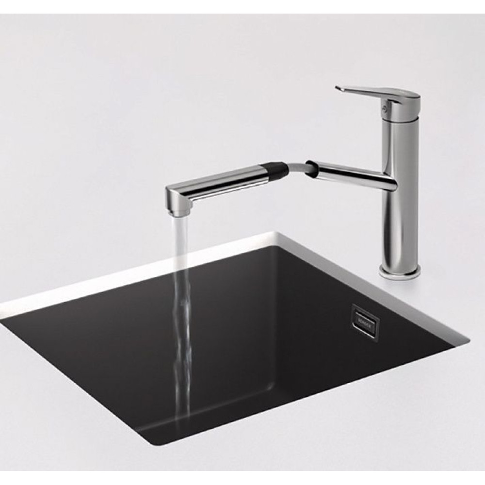 Смеситель SCHOCK Metis-D, выдвижной излив хром