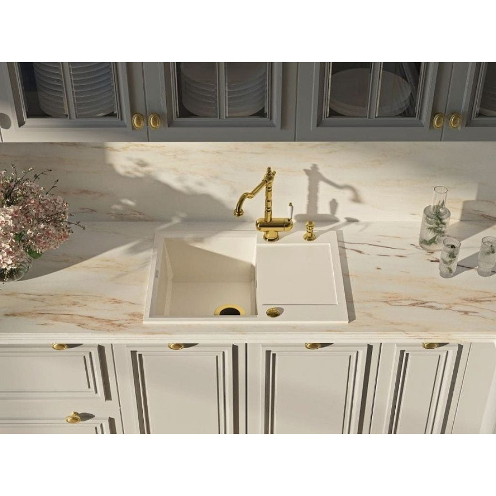 Кухонная мойка OMOIKIRI Sakaime 68-BE Tetogranit/ваниль