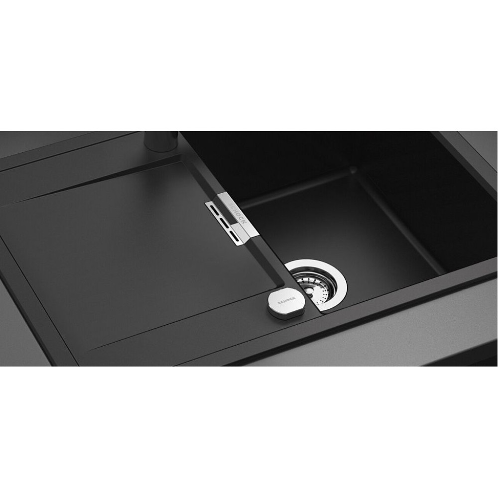 Мойка SCHOCK Eton 45 D Cristadur серебристый камень