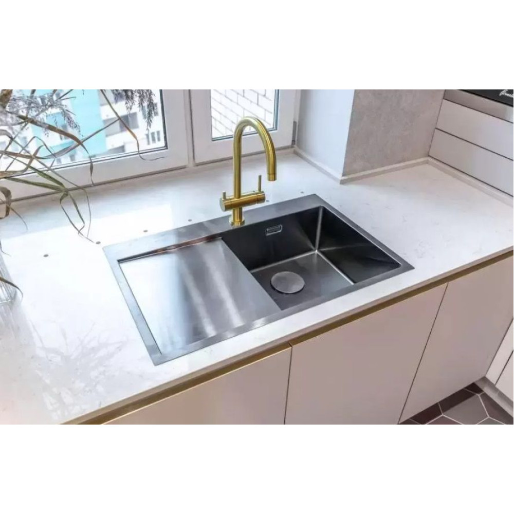 Мойка Akisame 78-IN-R нерж.сталь/нержавеющая сталь(арт.4973061)