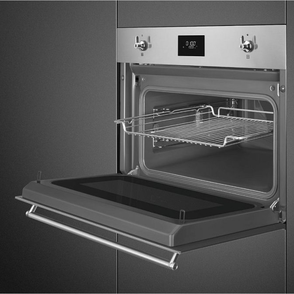 Встраиваемая микроволновая печь Smeg SO4301M0X