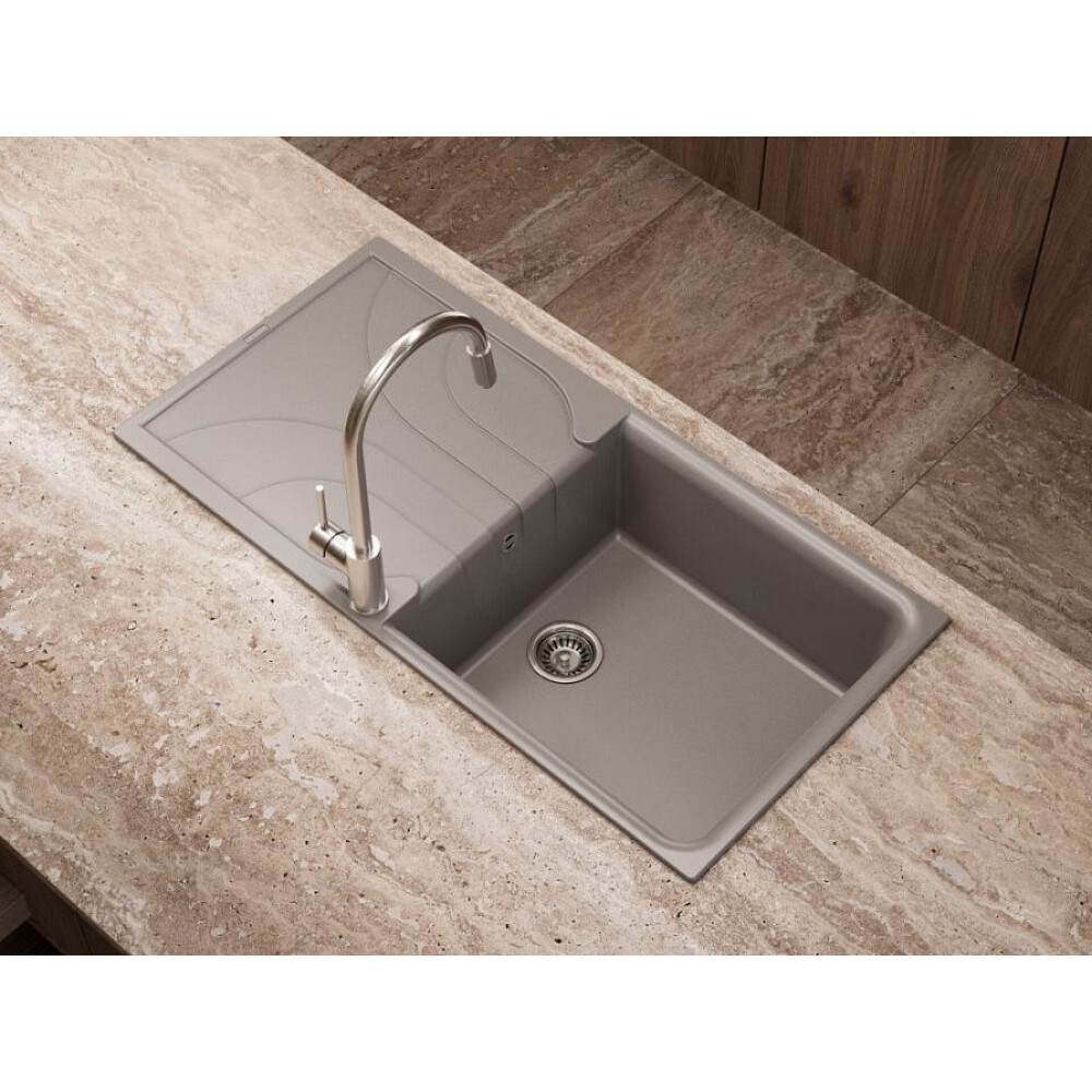 Мойка Omoikiri Yasugata 100-SA Tetogranit/бежевый