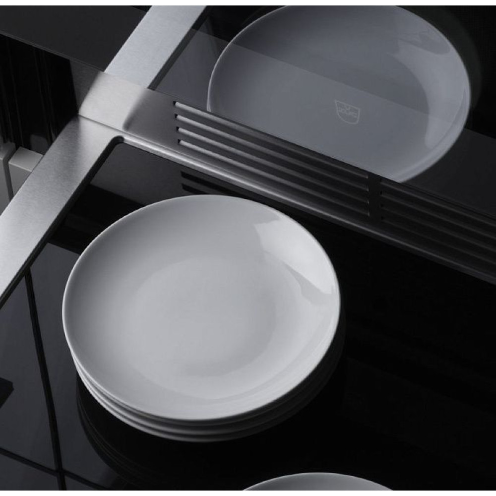 Шкаф для подогрева посуды V-ZUG V4000 31 WDEE6V1C черное стекло