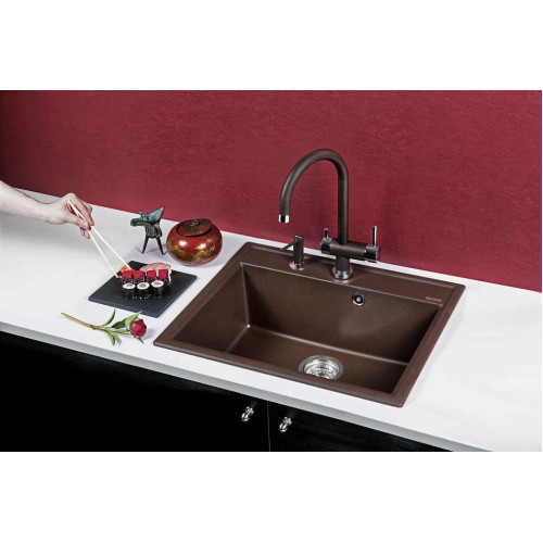 Кухонная мойка OMOIKIRI Daisen 51-BL Artgranit/черный (арт.4997303)