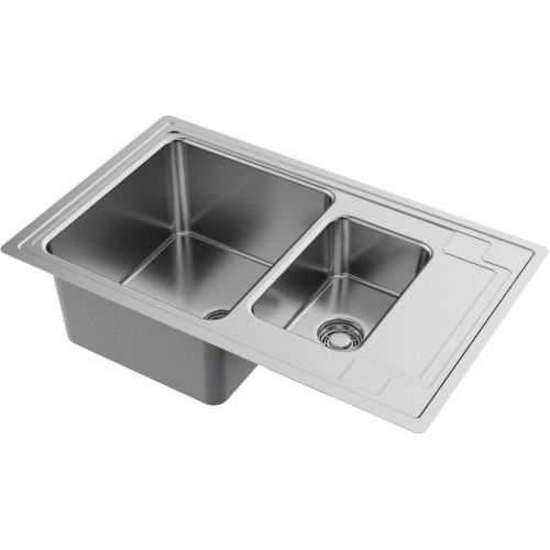 Кухонная мойка OMOIKIRI Mizu 78-2-IN нерж. сталь/нержавеющая сталь (арт. 4973731)