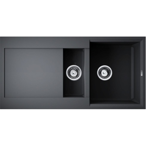 Кухонная мойка OMOIKIRI Sakaime 100-2-BL Tetogranit/черный