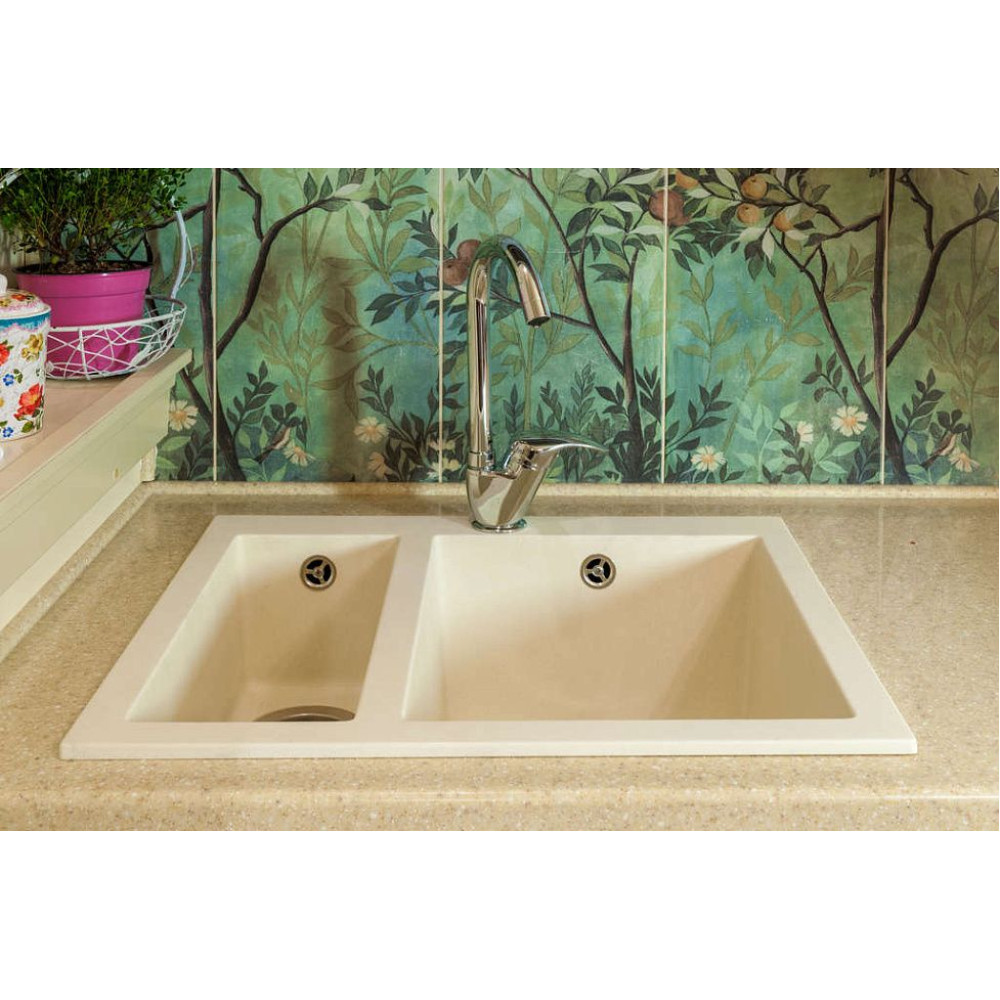 Кухонная мойка OMOIKIRI Bosen 59-2-GR(арт.4993558)