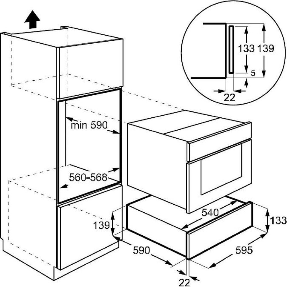 Вакуумный упаковщик De Dietrich DWD4830B