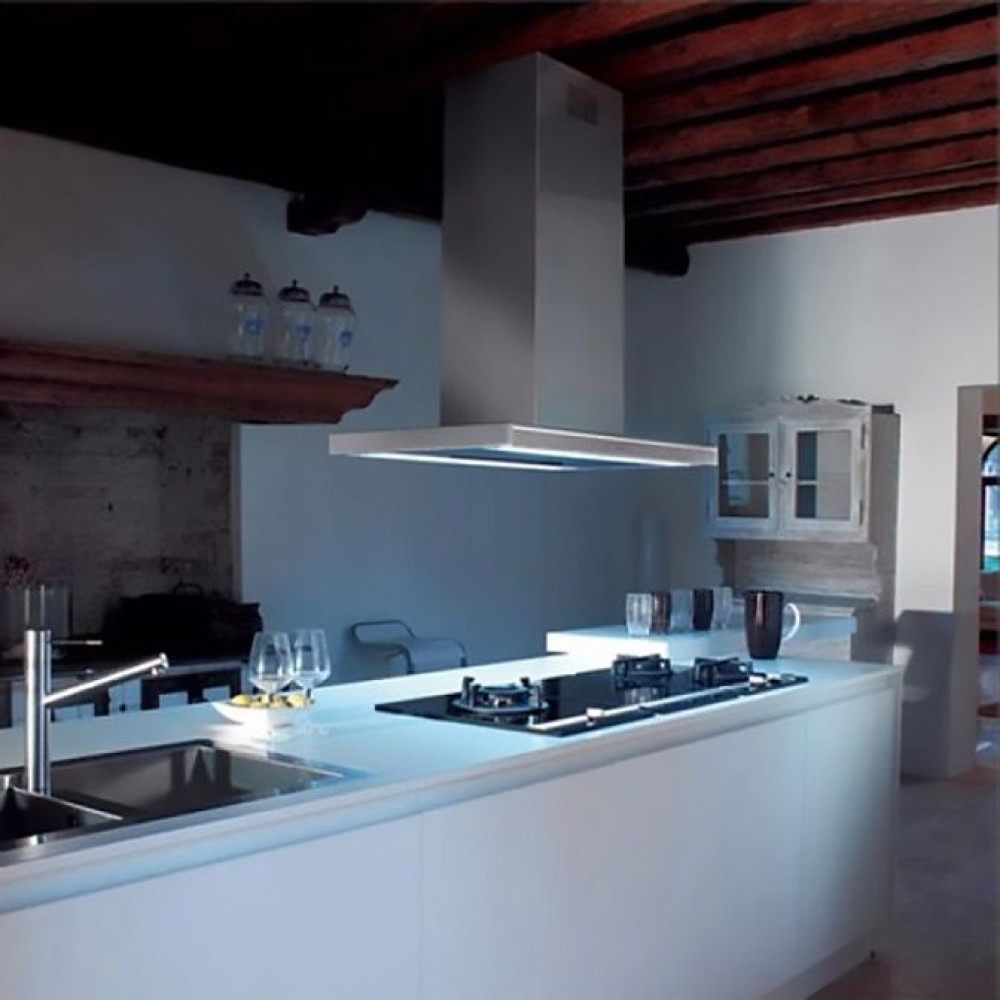 Вытяжка Falmec LUMINA NRS ISOLA GLASS STEEL 90