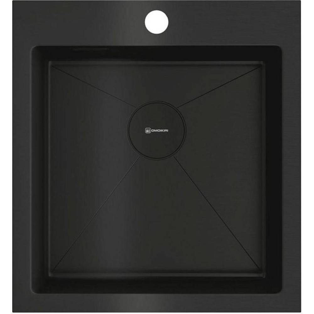 Мойка Akisame 46-GB нерж.сталь/графит(арт.4997012)