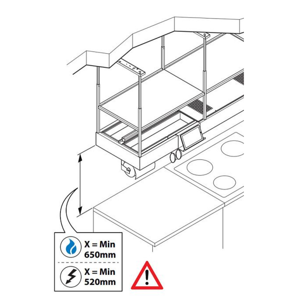 Вытяжка Falmec SPAZIO 130 NERO