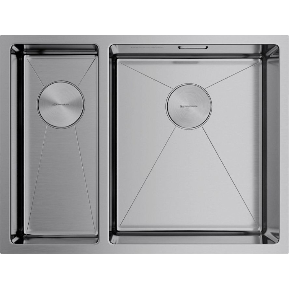 Кухонная мойка OMOIKIRI Taki 58-2-U/IF-IN-R (арт.4993767)