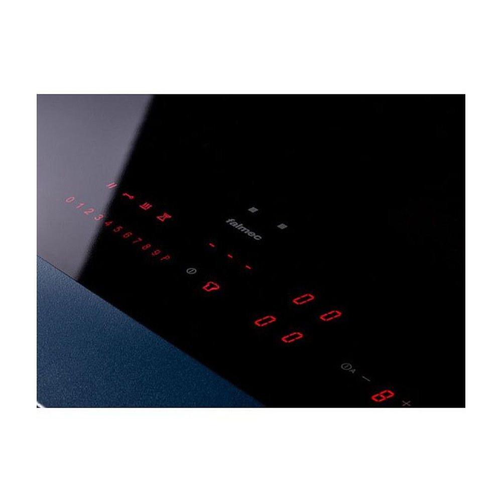 Индукционная стеклокерамич. панель+вытяжка (в столешницу) Falmec BRERA 75 MATT