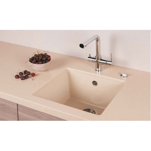 Мойка SCHOCK Quadro 50 Cristalite 450x430 (подстольный монтаж) баварский камень