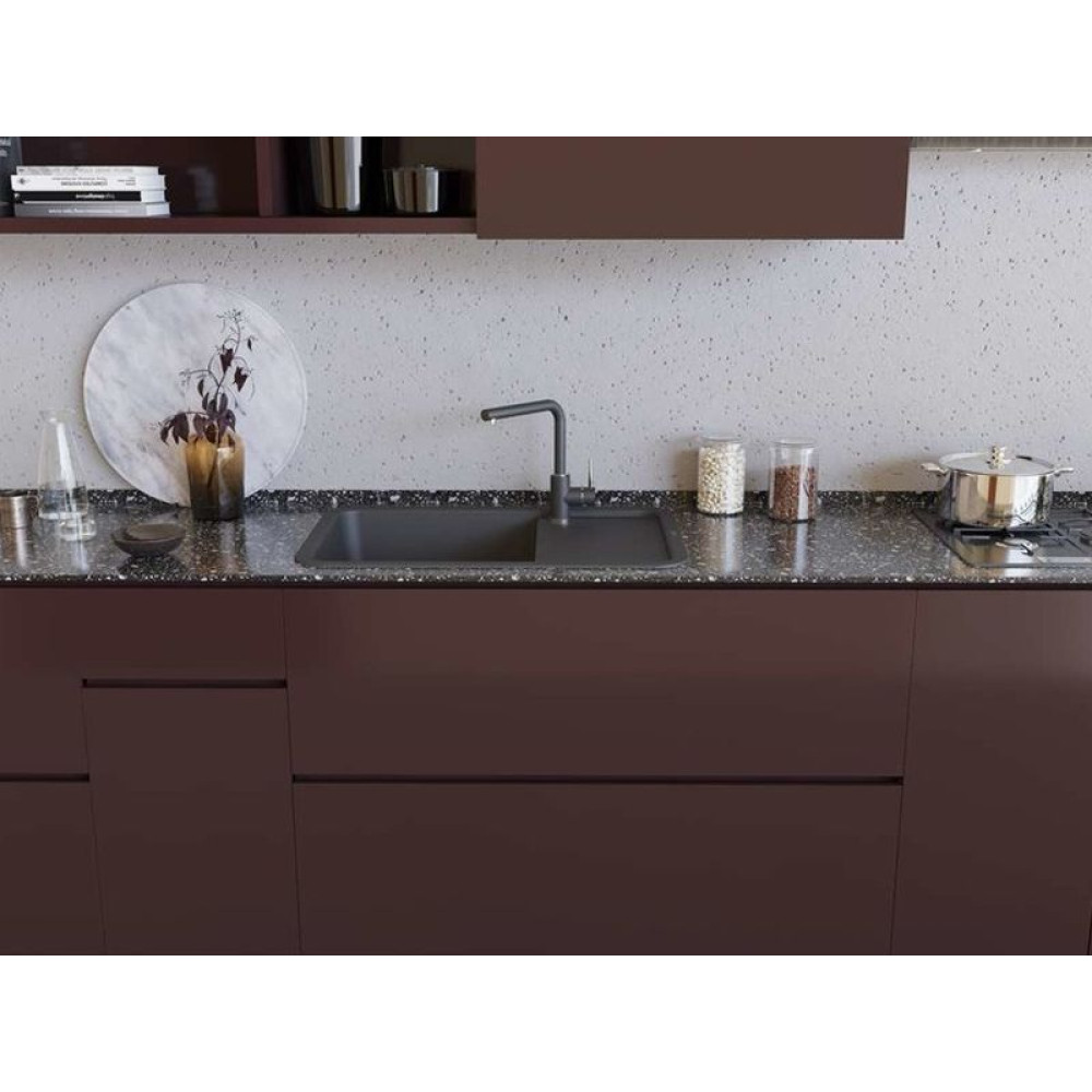 Мойка Omoikiri Tasogare 86-DC Artgranit/темный шоколад(арт.4993468)