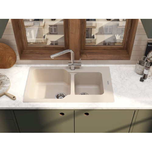 Кухонная мойка OMOIKIRI Maru 86-2-BE(арт.4993285)