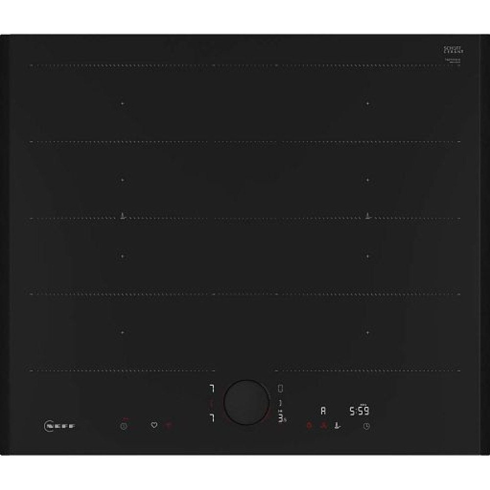 Индукционная стеклокерамич. панель Neff T66YYY4C0 (flex design)