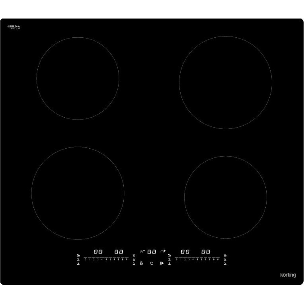 Индукционная стеклокерамич. панель Korting HI 64090 HID