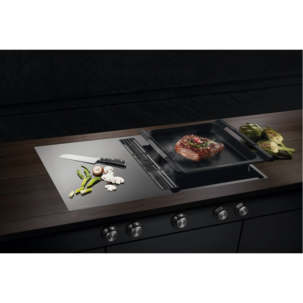 Варочная панель с вытяжкой Kuppersbusch KMI 9850.0 SR