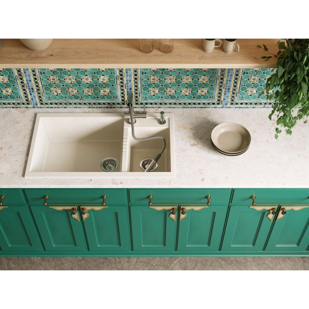 Мойка Omoikiri Tedori 86-2-LB-ES Tetogranit/эспрессо