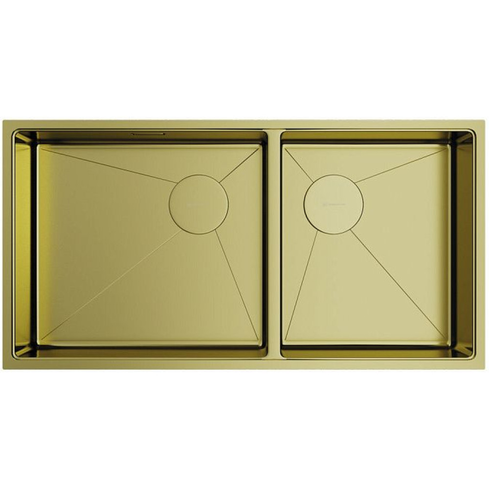 Кухонная мойка OMOIKIRI Taki 85-2-LB-U/IF-LG Side(арт.4997038)