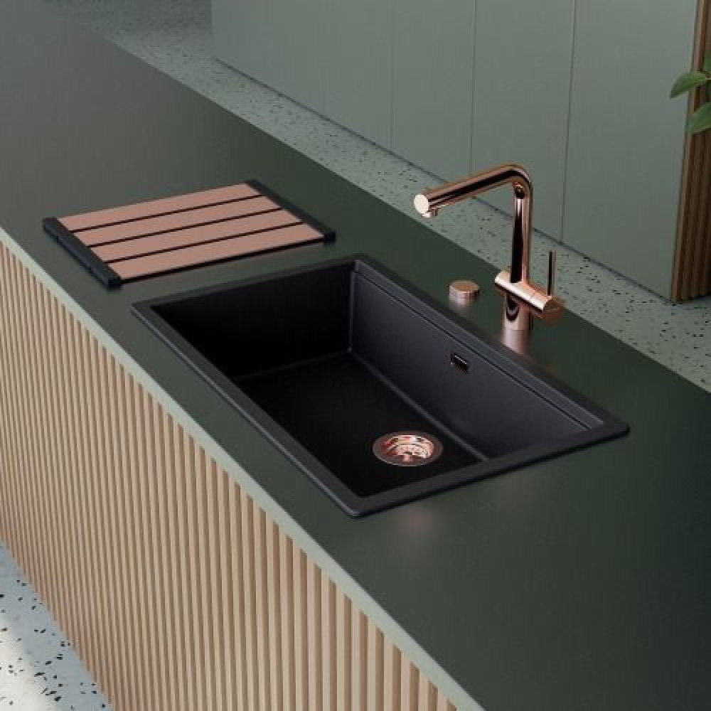 Мойка SCHOCK Lahti 80 Cristalite оникс