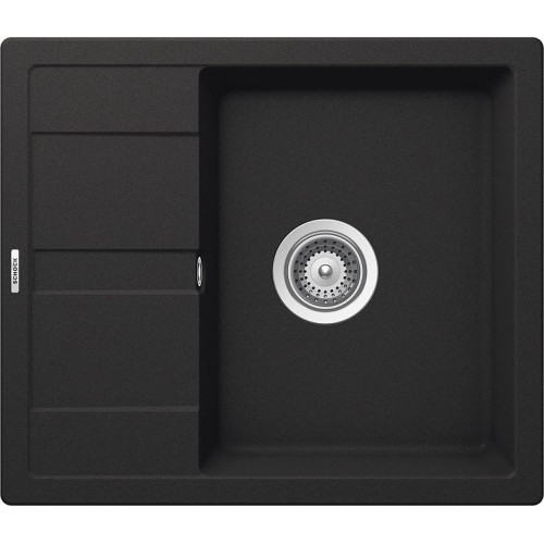 Мойка SCHOCK Optima 45D Cristalite 580х500 оникс