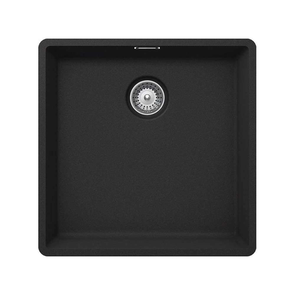 Мойка SCHOCK Brooklyn 50 Cristalite оникс (подстольный монтаж)