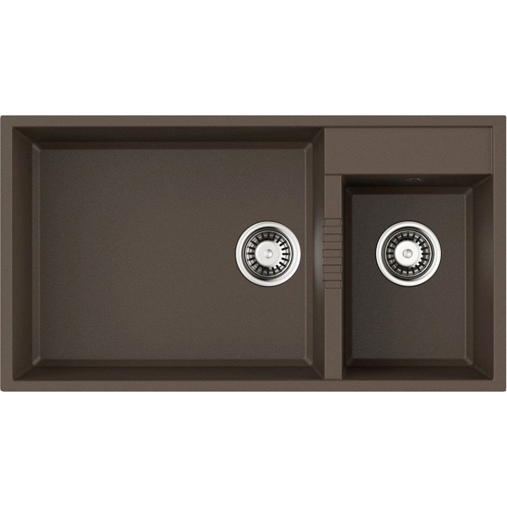 Мойка Omoikiri Tedori 85-2-U-ES Tetogranit/эспрессо