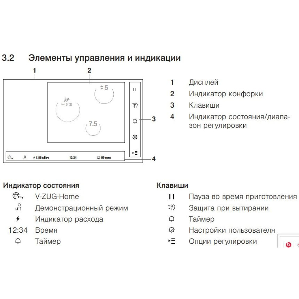 Индукционная варочная панель V-ZUG CookTop V6000 I705 FullFlex CTI6T-31132