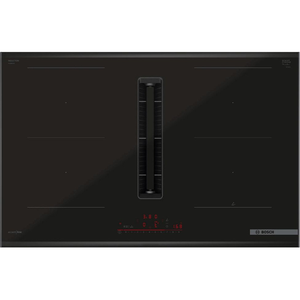 Индукционная стеклокерамич. панель с вытяжкой Bosch PVQ890H26E