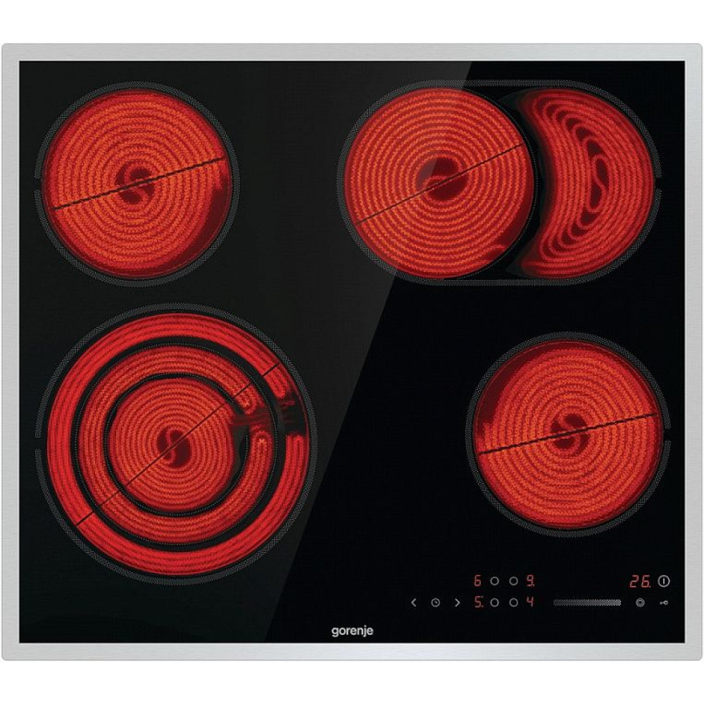 Стеклокерамическая панель Gorenje ECS646BXE