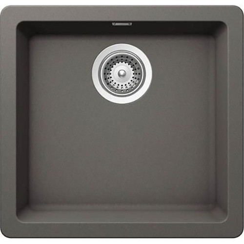 Мойка SCHOCK Soho 50 (N-100S) Cristadur 450x430 (подстольный монтаж) серебристый камень
