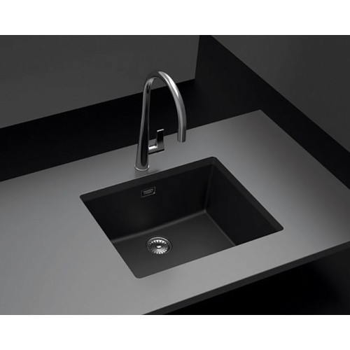 Мойка SCHOCK Greenwich 60 Cristadur (подстольный монтаж) магма