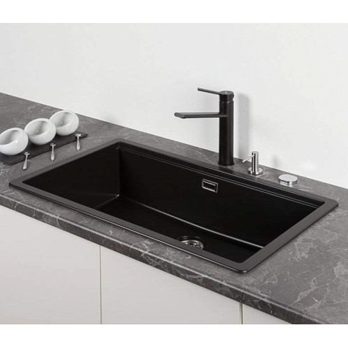 Мойка SCHOCK Greenwich 80 Cristadur магма