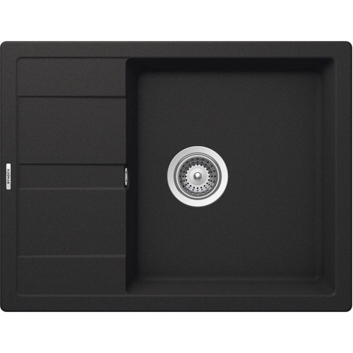 Мойка SCHOCK Optima 50D Cristalite 650х500 оникс