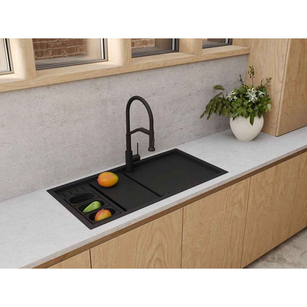 Кухонная мойка OMOIKIRI Sintesi 100-GR Artceramic/Leningrad grey